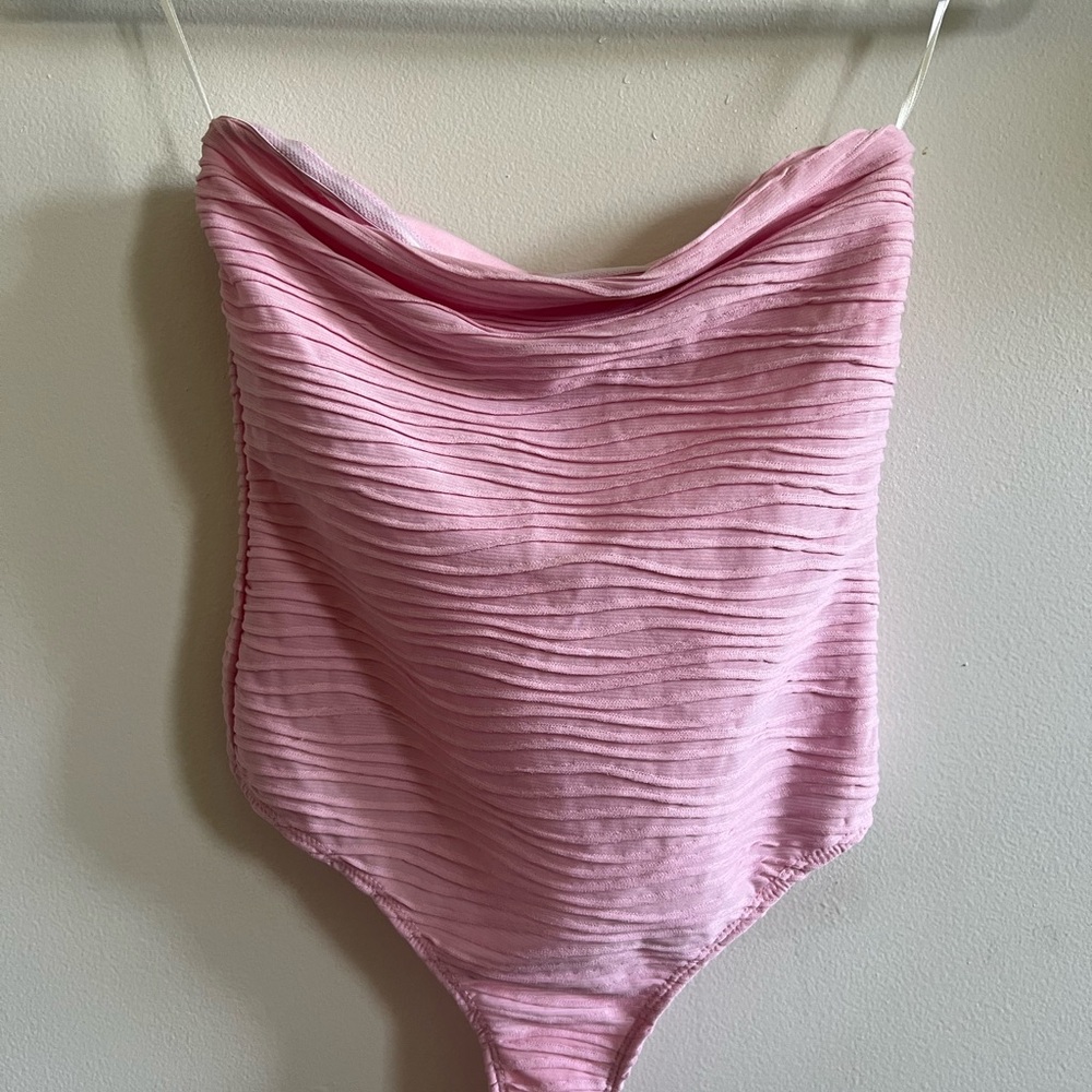 Princess Polly Light Pink Kids Bodysuit